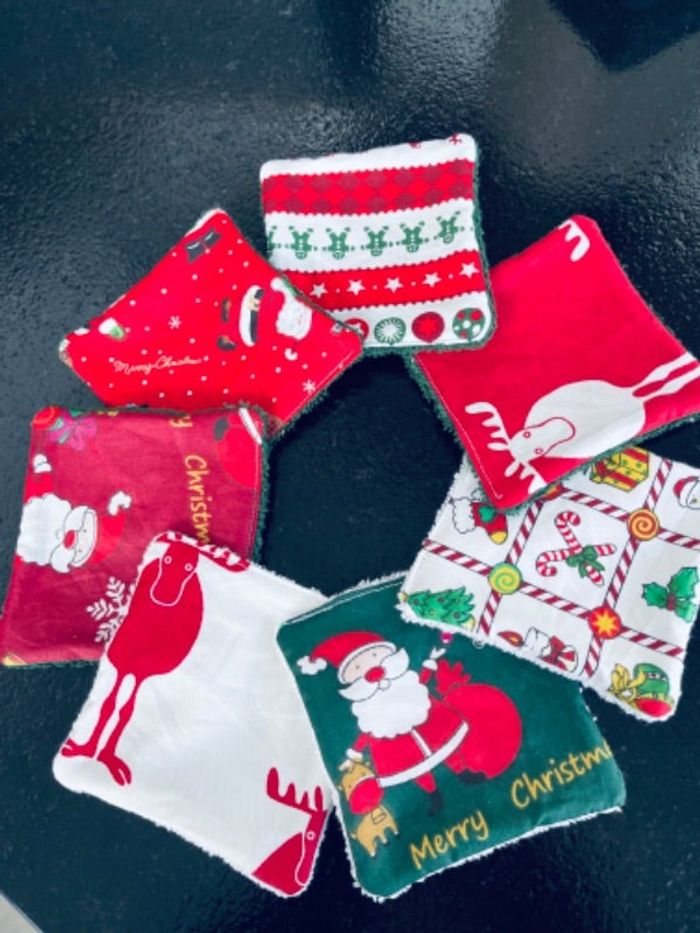 Lot de 7 lingettes démaquillante