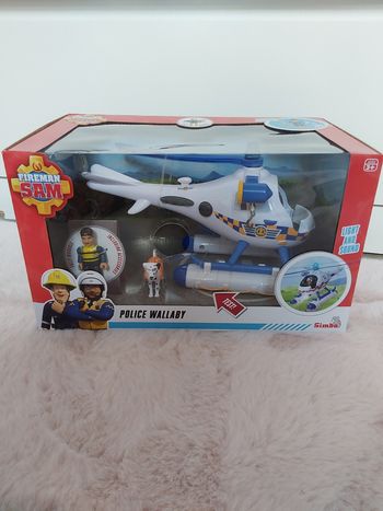Hélicoptère Wallaby Sam le Pompier - neuf
