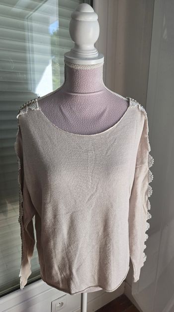 Pull beige