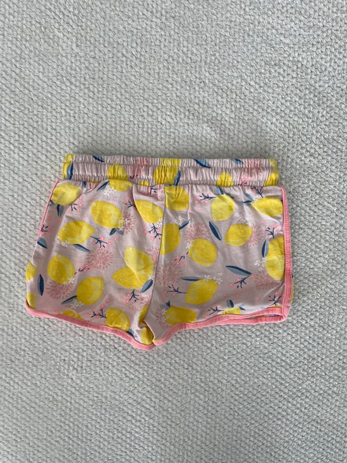 Short rose et jaune citron fille Orchestra 6 ans - photo numéro 3