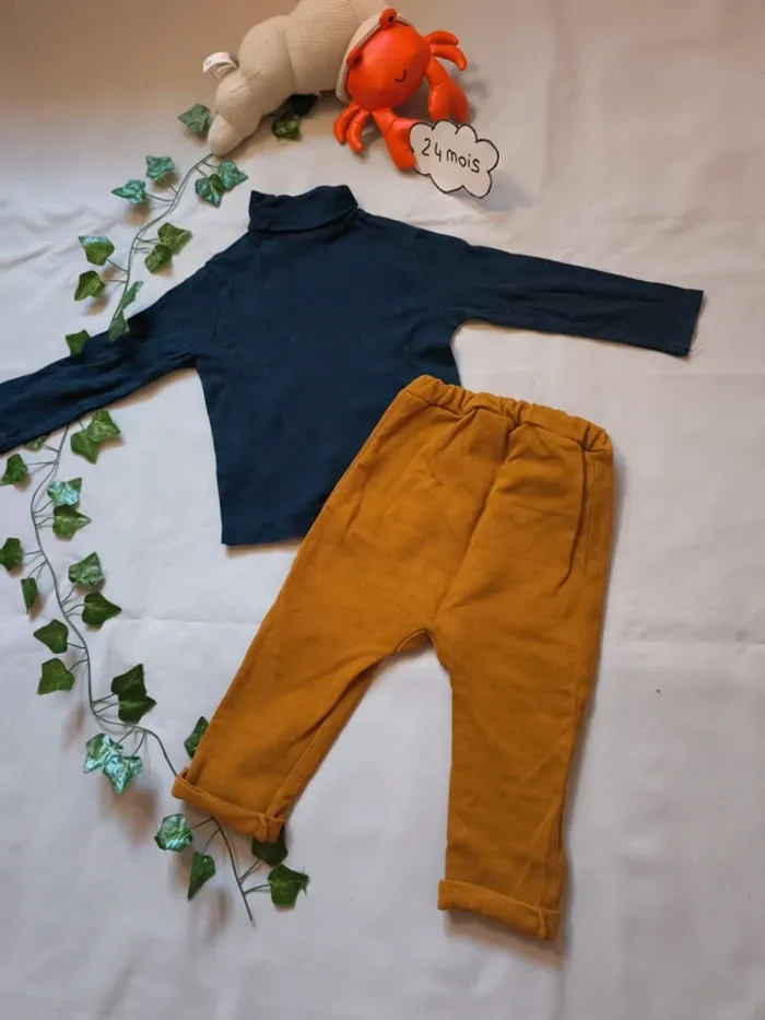 Ensemble 2 pièces 🍃tape à l'oeil/ tex - photo numéro 2