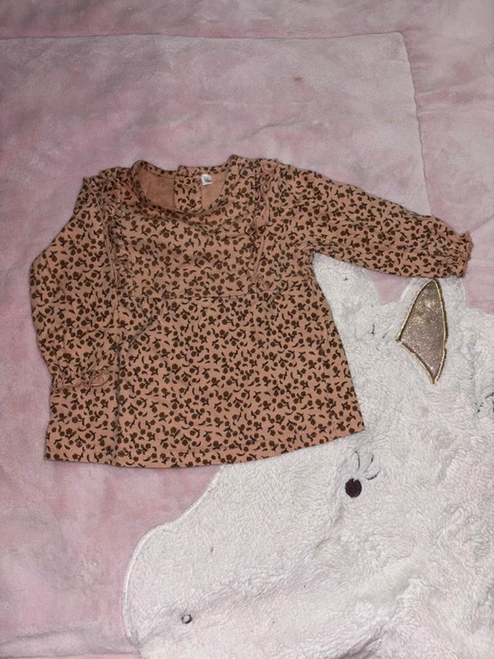 T-shirt à fleurs