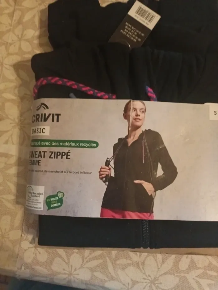 Sweat zippé femme taille 34 36