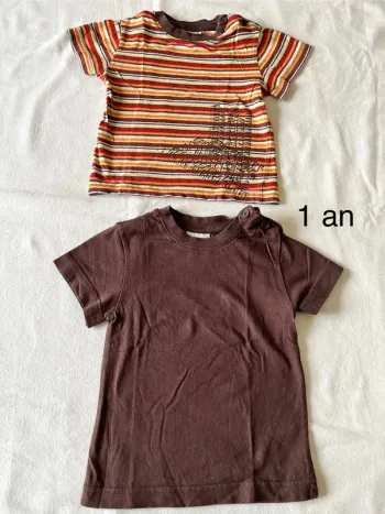 Lot t shirt 1 an