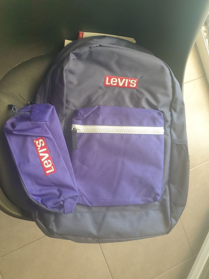 Sac à dos +trousse levi's - photo numéro 4
