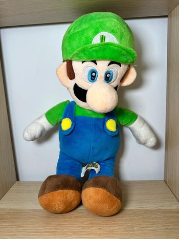Peluche luigi super Mario