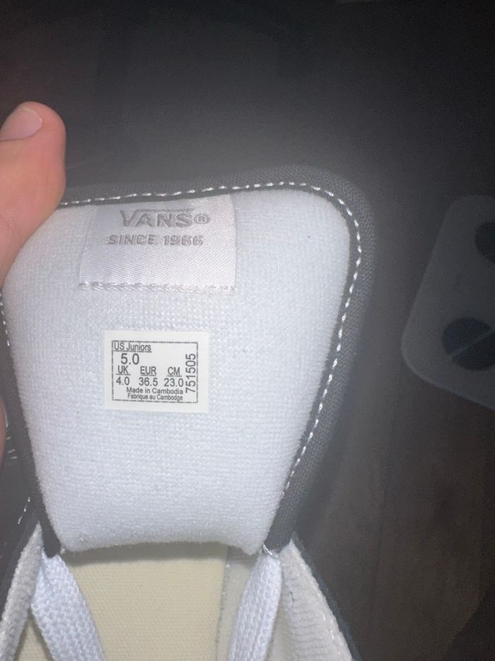 Vans Knu Skool – Noir / Taille 36,5 - Neuf / Neuve - photo numéro 7