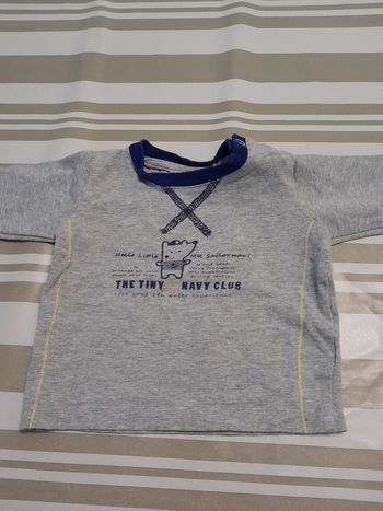 Tee-shirt manches longues bébé garçon Taille 1mois