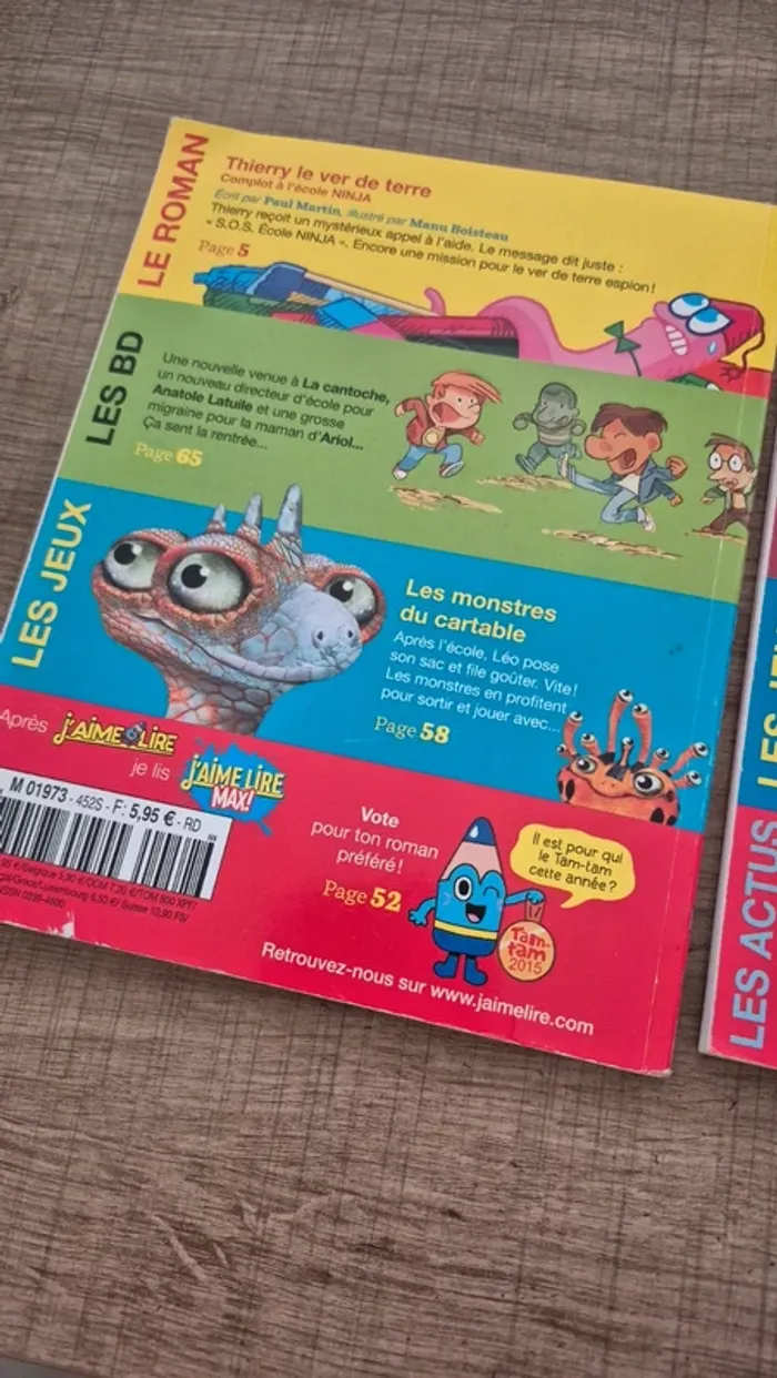 Lot de livres J'aime lire - photo numéro 4
