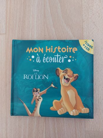 Livre Roi lion  avec CD