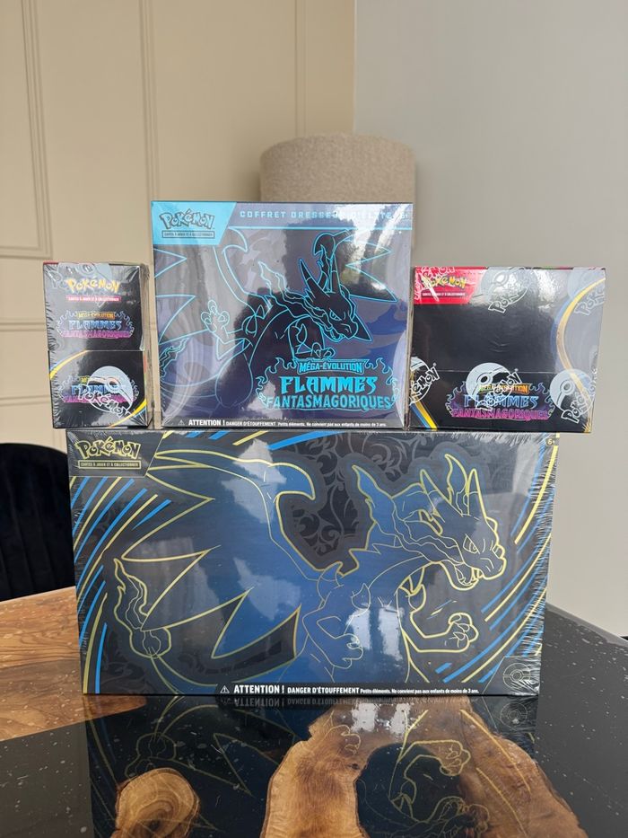 Lot Pokémon flammes fantasmagoriques me02