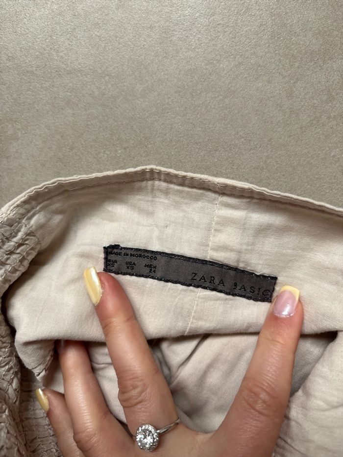 Jupe beige à poches - photo numéro 3