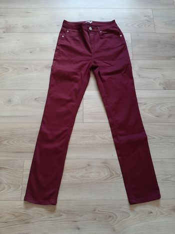 Pantalon  bordeaux 