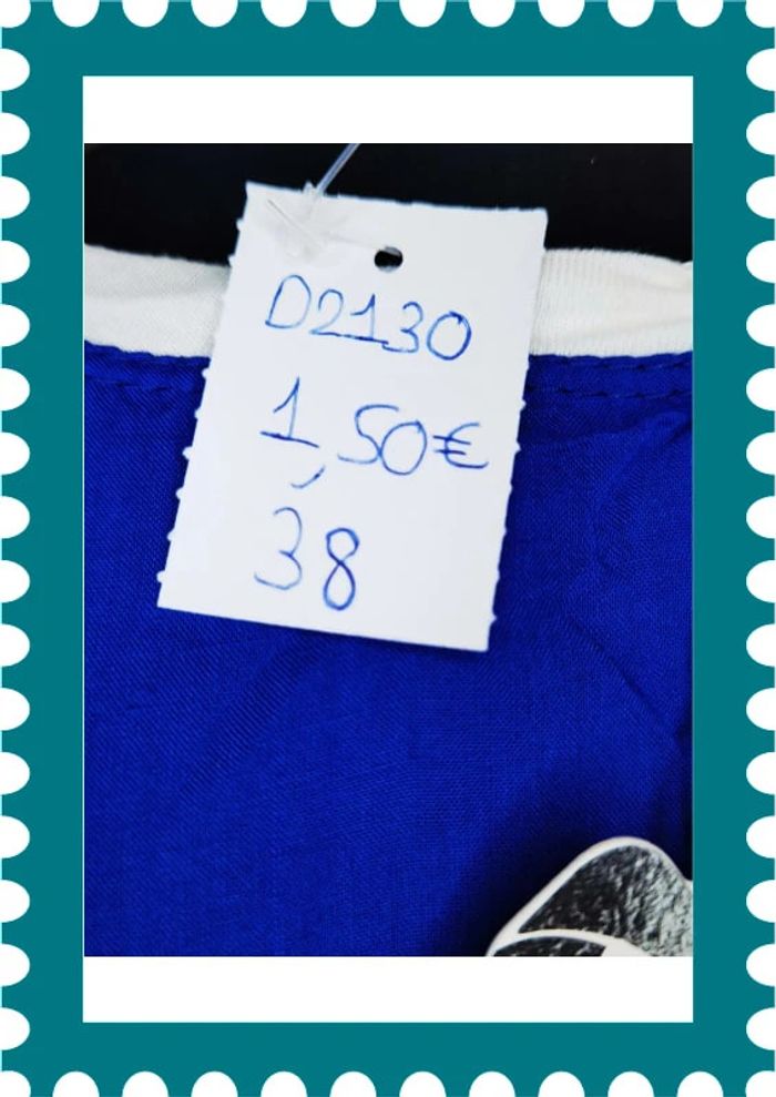 D2130 - tee-shirt femme taille 38 - photo numéro 3