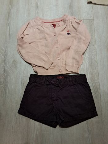 Tenue ensemble fille sergent major 3ans