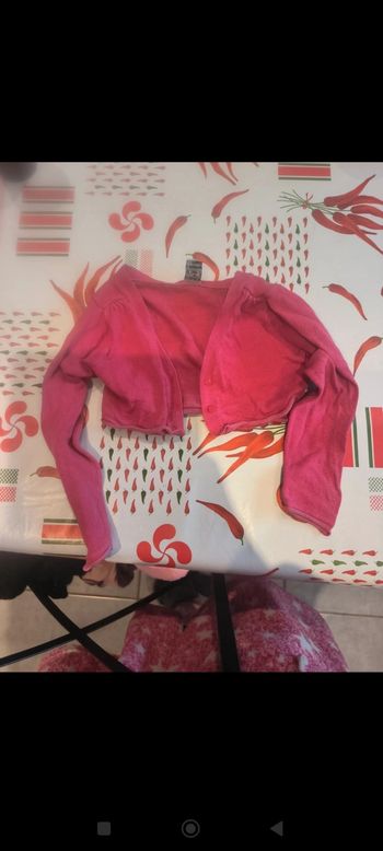 Lot de 6 gilet fille 3 ans