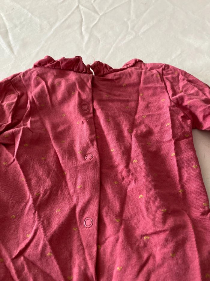 Haut à manches longues bébé fille 9 mois - photo numéro 3