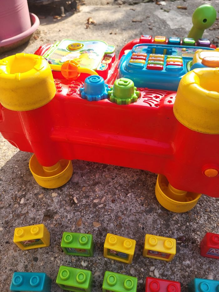 Jouet jeu train maxi trotti loco vtech - photo numéro 5