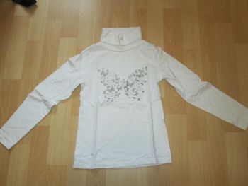 tee shirt col roule fille 8 ans kiabi