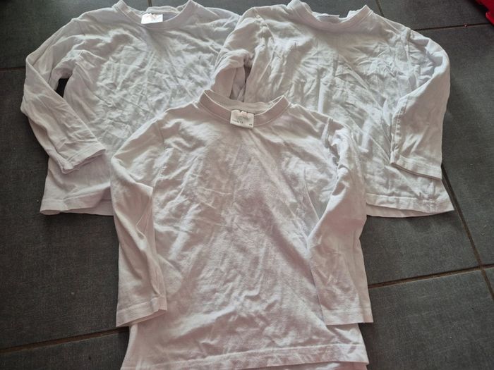 Lot de 3 t-shirts unis