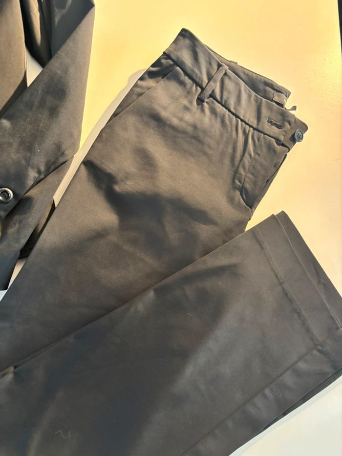 Tailleur pantalon veste légèrement satiné T38 MANGO - photo numéro 8