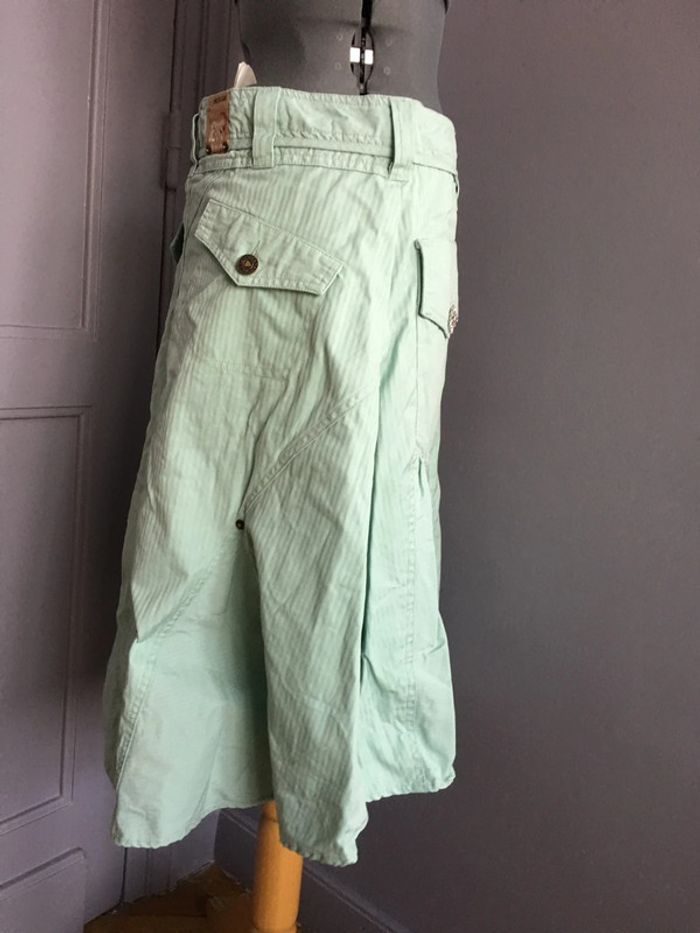 Jupe trapèze coton - photo numéro 2