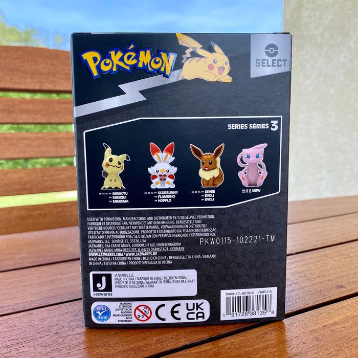 Évoli Figurine Vinyle Select Kanto Series 3 Pokémon - photo numéro 2