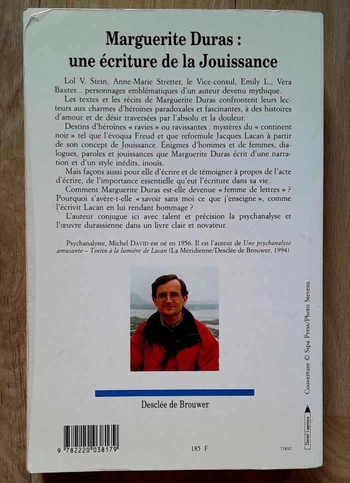 Michel David - Marguerite Duras : une écriture de la jouissance - photo numéro 4
