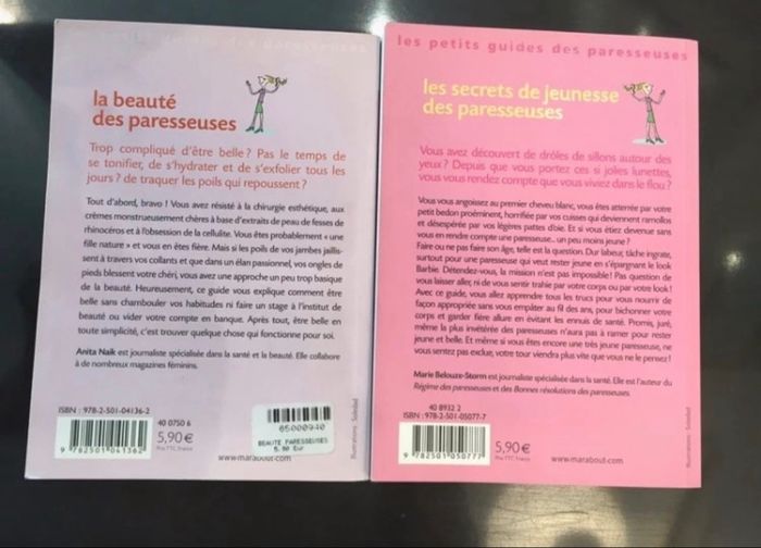 2 livres beauté : les paresseuses - photo numéro 4