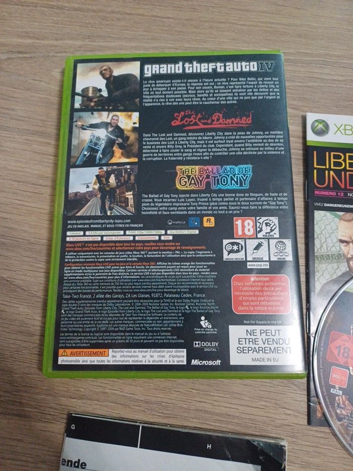 Gran Theft Auto IV (GTA) Édition Intégrale Xbox 360 - photo numéro 3