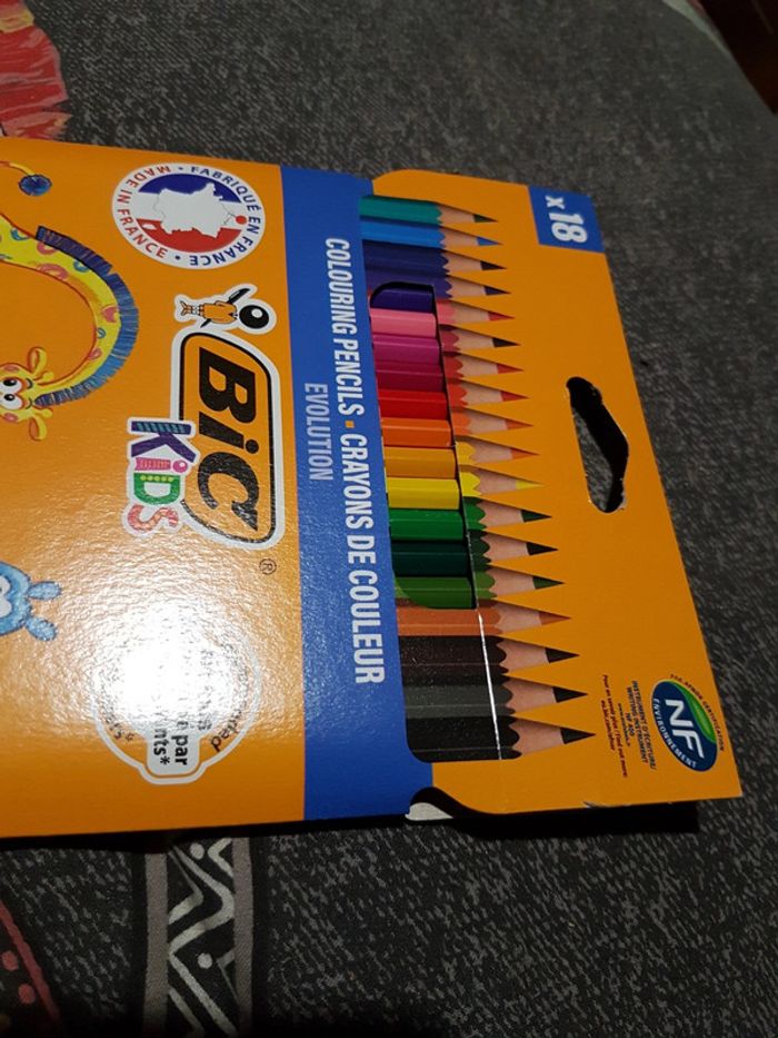 Crayons couleur  bic kids - photo numéro 2