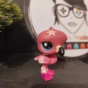 Littlest Petshop LPS Pink Flamingo Flamand Rose  1826 Authentic Original