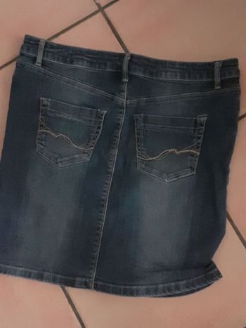 Mini jupe en jean