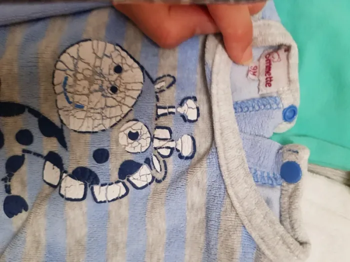 Lot de 3 pyjamas 9 mois - photo numéro 7