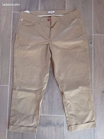 Pantalon neuf Aigle beige taille 44 modèle Billyson