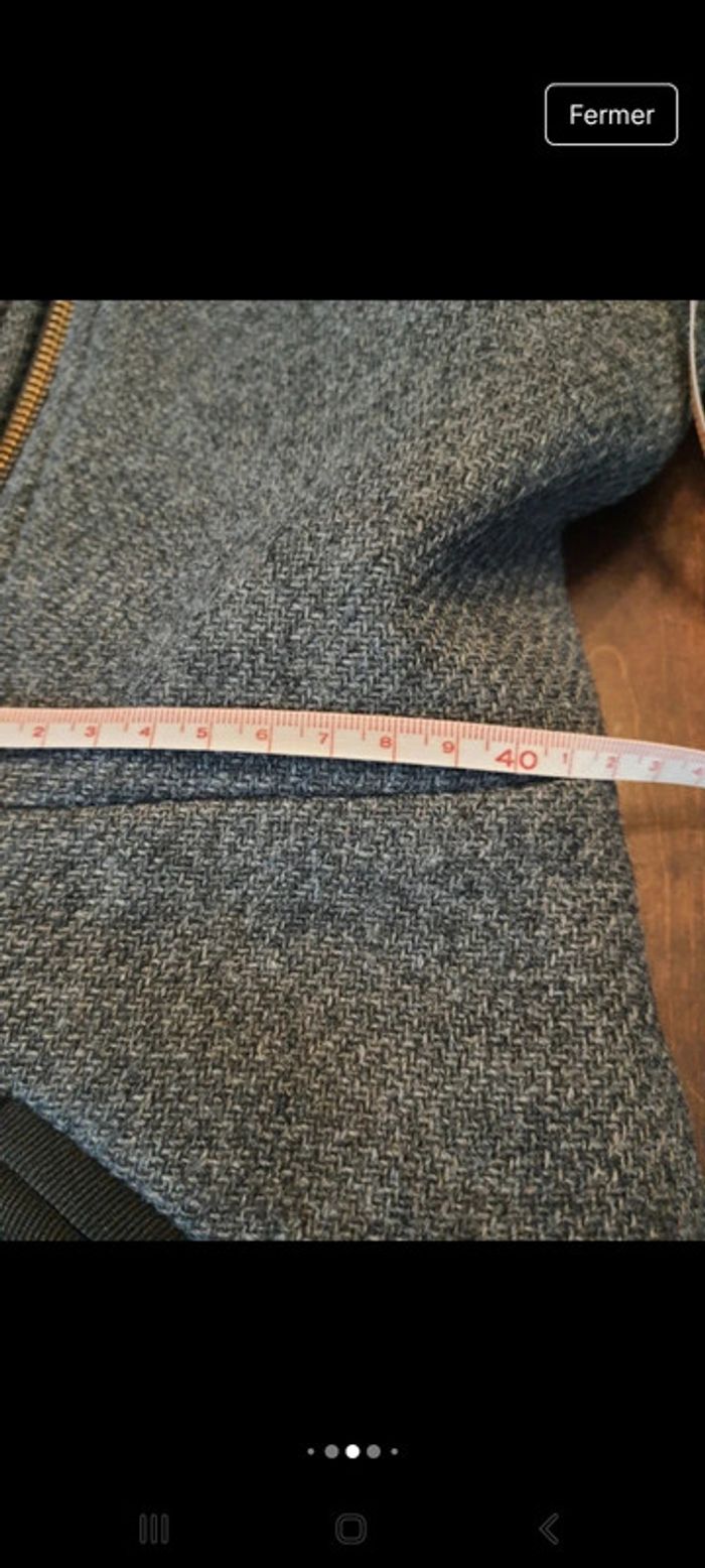 Jolie Manteau gris anthracite Naf Naf taille 36 - photo numéro 16