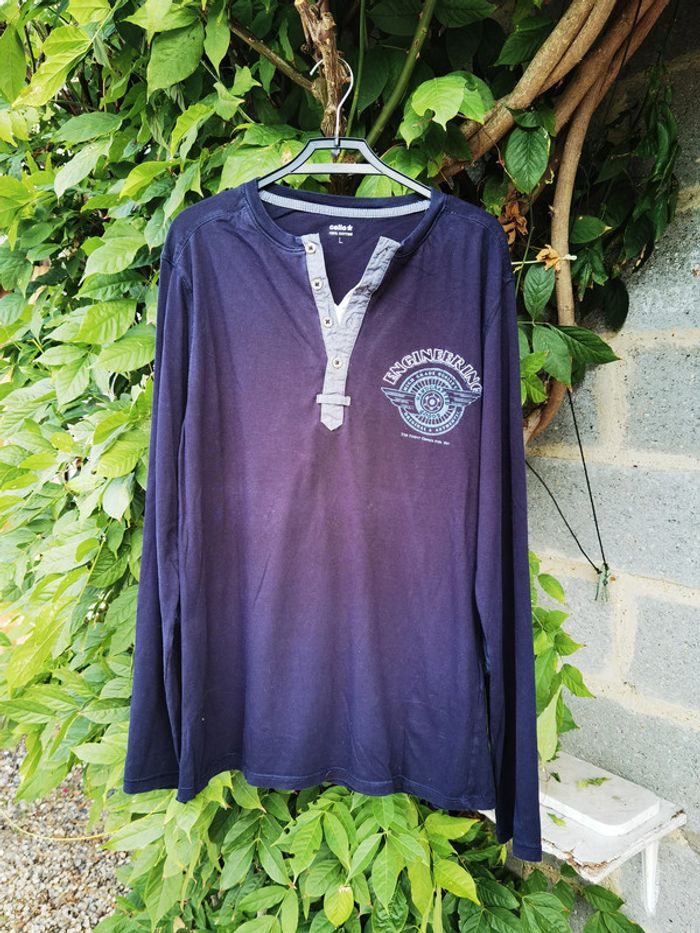 D1294 - tee-shirt homme taille L