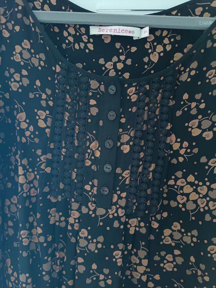 Blouse en soie femme Berenice, taille S - photo numéro 2