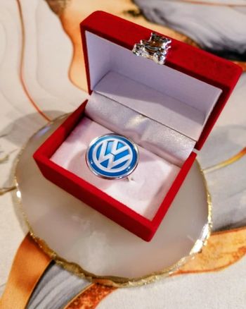Bague Volkswagen bleu