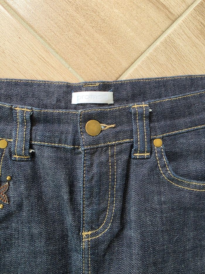 Jupe en jeans promod taille 40 - photo numéro 3