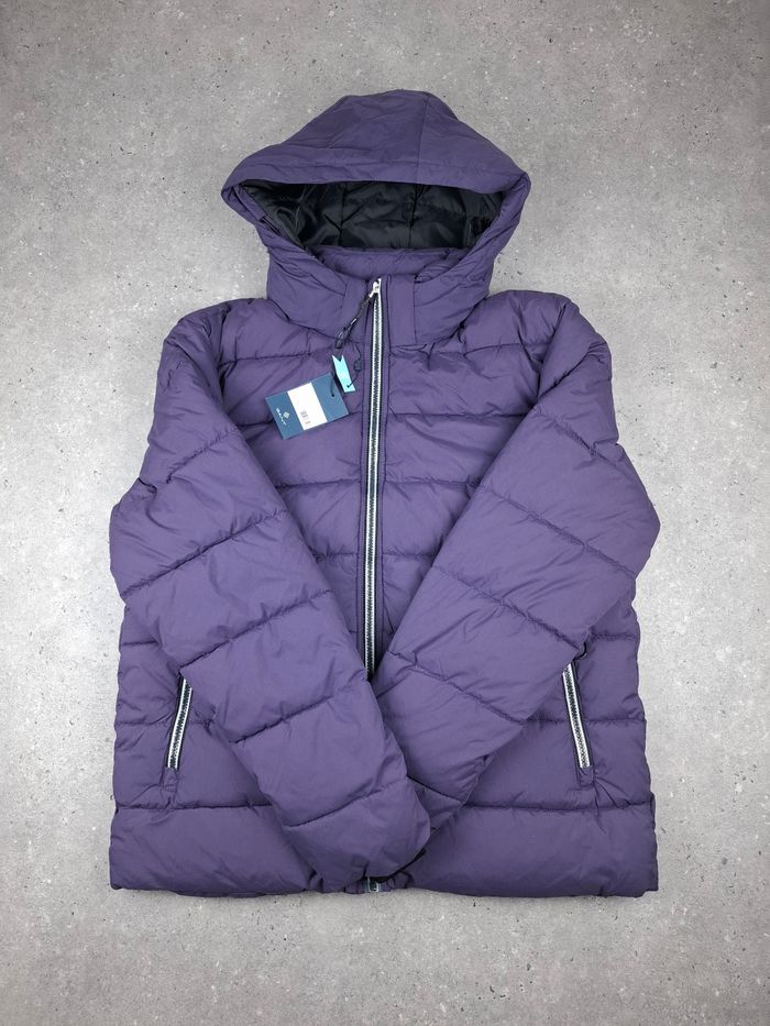 Doudoune GANT violette avec capuche – Taille XL – Neuve