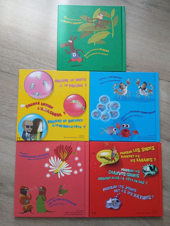 Lot de 5 petits livres - photo numéro 2