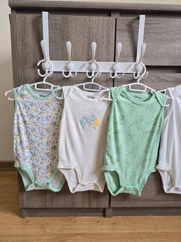 Vêtement Bébé Mixte - Lot de bodies Bambi - Disney - 18 mois - photo numéro 2