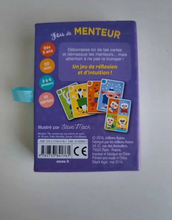 Le jeu du menteur - photo numéro 2