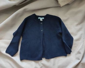 Gilet fillette 18 mois 80 cm