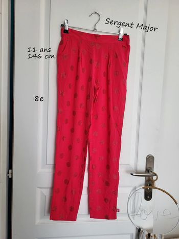 Pantalon ample léger 11 ans sergent major