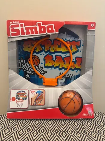Simba Be Active - Panier de Basket à fixer pour intérieur - 3 ans et +