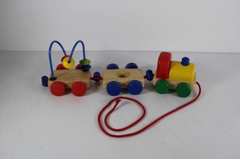 Train activité Djeco Pin Toy
