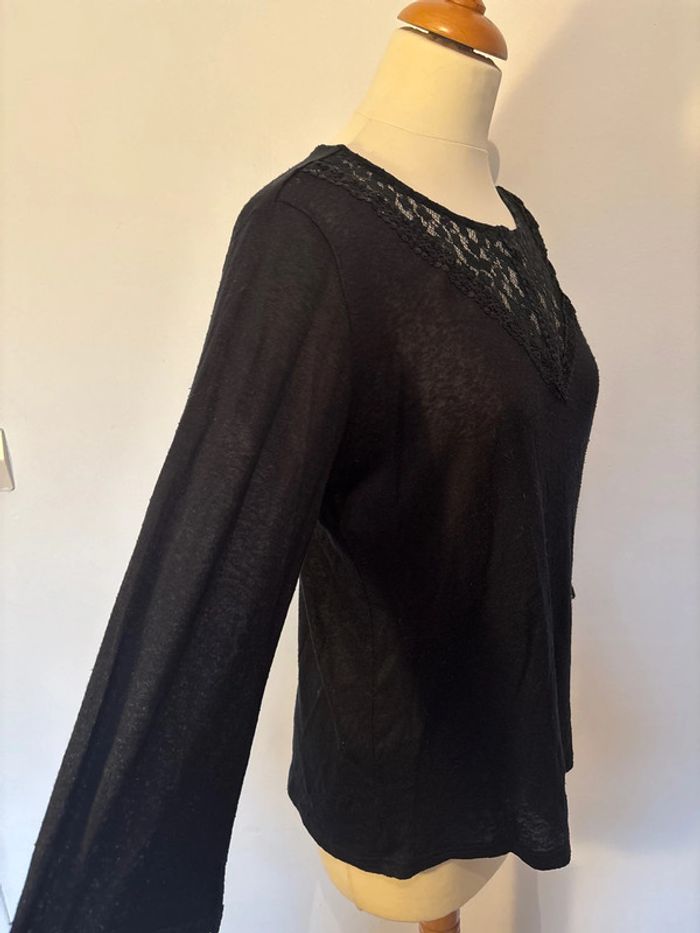 Blouse manches 3/4 femme taille L Grace&Mila - photo numéro 2