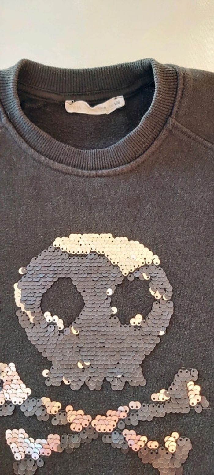 Sweat-shirt garçon Zara 8 ans - photo numéro 2